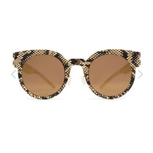 MYKITA + Maison Margiela Gold/Black Python